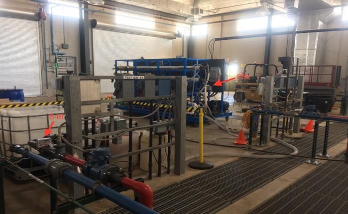 Kiểm tra RO trượt với HydroFLOW S38 tại BGNDRF