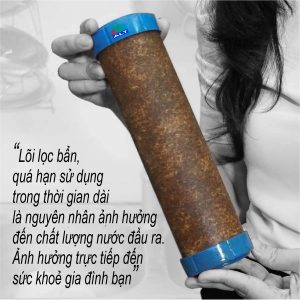 Lõi lọc nước bẩn là nguyên nhân
