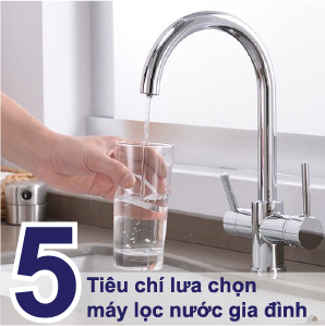 Tieu chi qua trong khi chon mua may loc nuoc uong truc tiep
