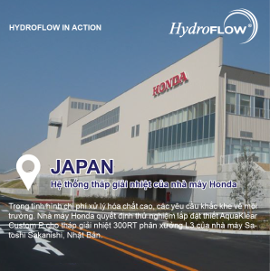 Thiết bị AquaKlear lắp cho nhà máy sản xuất ô tô